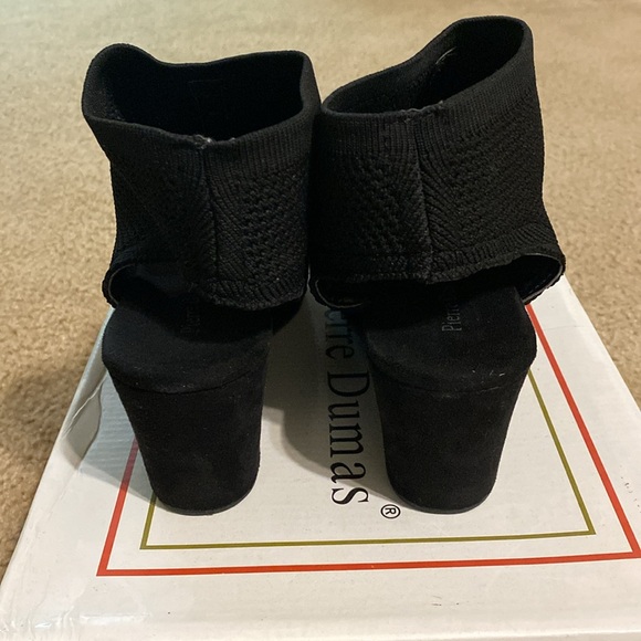 Women’s platform sandals, size 8 in black - Picture 6 of 8